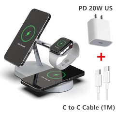 3 - in - 1 Wireless Magsafe Charger Stand - Visionary Express