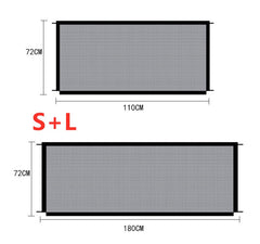 Black Foldable Protection Pet Safety Gate - Visionary Express