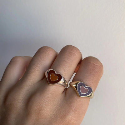 Creative Love Heart Ring - Visionary Express