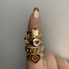 Creative Love Heart Ring - Visionary Express