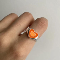 Creative Love Heart Ring - Visionary Express