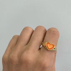 Creative Love Heart Ring - Visionary Express