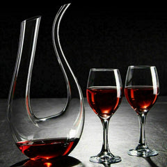 Crystal U - shaped 1500ml Wine Decanter - Visionary Express