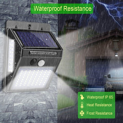 Garden Solar Lamp PIR Motion Sensor LED Solar Light Solar Powered By Sunlight Waterproof for Outdoor Wall Street Decoration - Visionary Express