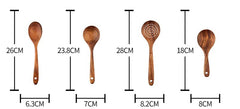 Handmade Teak Utensils - Visionary Express