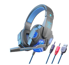 Led Light Wired Gamer Headset - Visionary Express