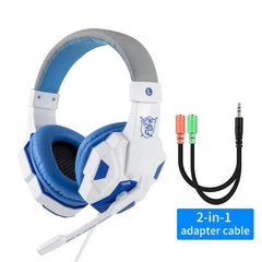 Led Light Wired Gamer Headset - Visionary Express