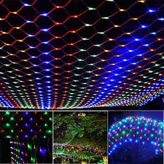 Net Mesh Solar Fairy Lights - Visionary Express