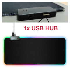 RGB Mouse Pad with Cable - Visionary Express