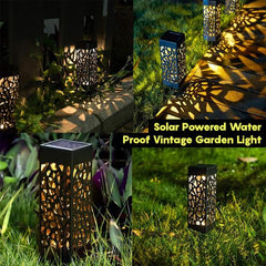 Solar Powered Waterproof Vintage Garden Light - Visionary Express