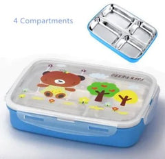 Stainless Steel Cute Bento Lunch Box - Visionary Express