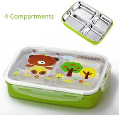 Stainless Steel Cute Bento Lunch Box - Visionary Express