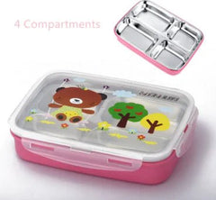 Stainless Steel Cute Bento Lunch Box - Visionary Express