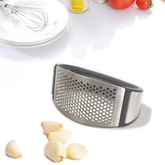 Stainless Steel Garlic Press - Visionary Express