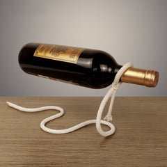 Suspended Rope Wine Bottle - Visionary Express