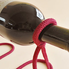 Suspended Rope Wine Bottle - Visionary Express